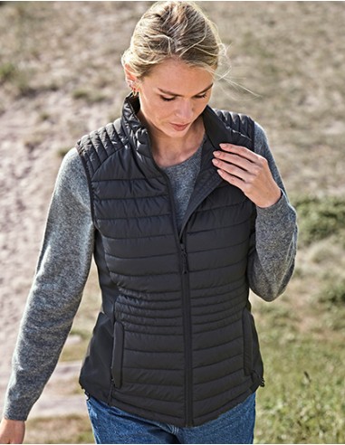 T-9625-Womens Crossover Bodywarmer